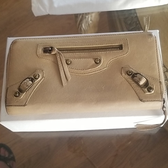 Balenciaga cream city wallet - Picture 6 of 10